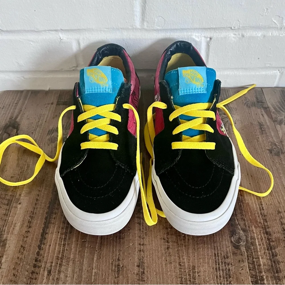 ❌SOLD❌ Vans Sk8-Low El Barto The Simpsons, Women’s SZ 8.5 GUC - Picture 5 of 10